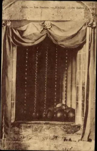 CPA Hal Brabant flamand Flandre, Les Boulets