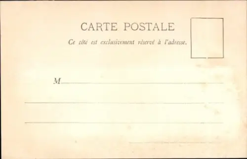 Ak Paris XIX Buttes Chaumont, das Belvedere