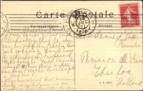 Ak Paris IX, Boulevard des Italiens