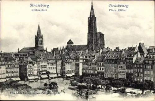 Ak Strasbourg Straßburg Elsass Bas Rhin,