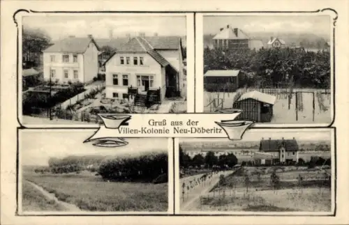 Ak Dallgow Döberitz im Havelland, Villen Kolonie Neu Döberitz