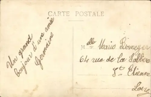 CPA Lavalla Loire, Madone de Luzernaud