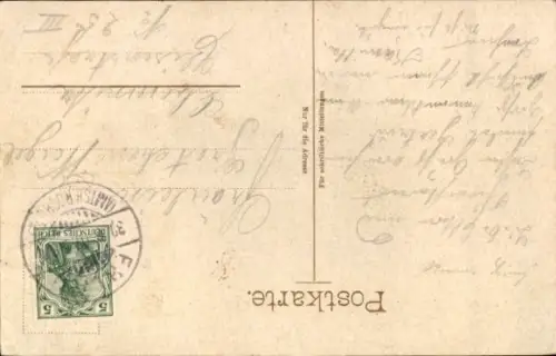 Ak Erlau in Sachsen, Kühnrichs Gasthof