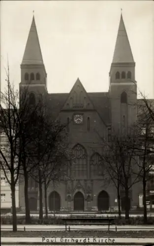 Foto Ak Berlin Prenzlauer Berg, Paul Gerhardt Kirche