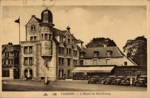 CPA Vernon Eure, Hôtel de Strasbourg