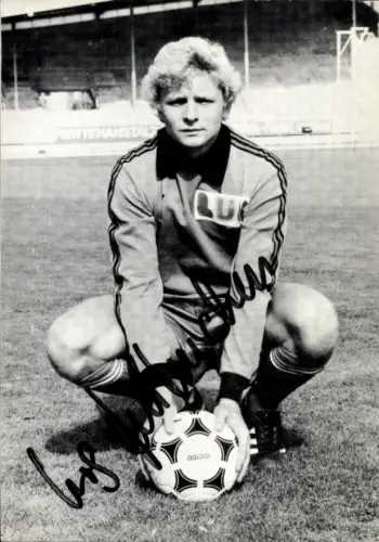 Foto Ak Fußballspieler, Autogramm