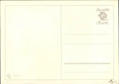 Künstler Ak Märchen, Der Froschkönig