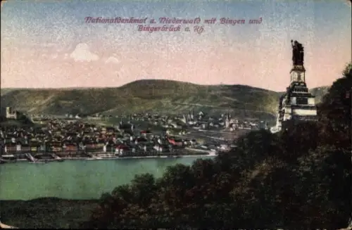 Ak Bingerbrück Bingen am Rhein, Nationaldenkmal,  Bingerbrück, Rhein