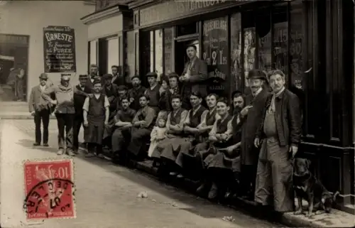 Foto Ak Bourse de Paris II, Rue du Nil, Erneste