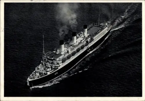 Ak Zweischrauben Schnelldampfer Cap Arcona, HSDG