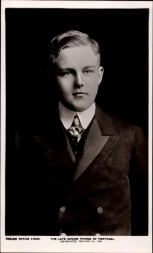 Ak Luís Filipe, Kronprinz von Portugal, Portrait