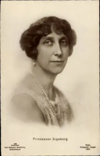 Ak Prinsessan Ingeborg, Ingeborg von Dänemark, Prinzessin von Schweden