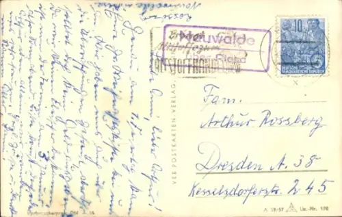 Ak Glückwunsch Neujahr, Zwei Schornsteinfeger