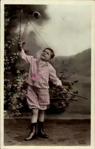 Ak Junge Jongleur, Artist