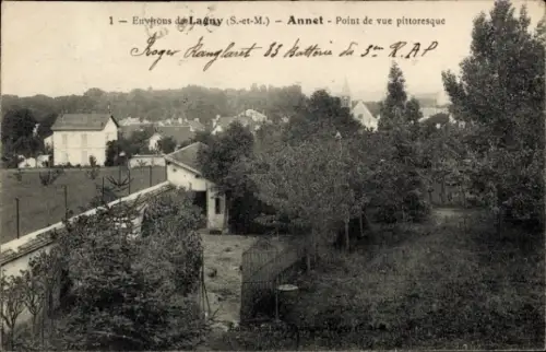 Ak Annet Seine et Marne, Point de vue pittoresque
