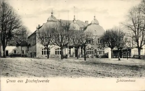 Ak Bischofswerda in Sachsen, Schützenhaus, Gruss aus Bischofswerda