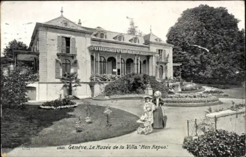 CPA Genève Suisse, Musée de la Villa Mon Repos