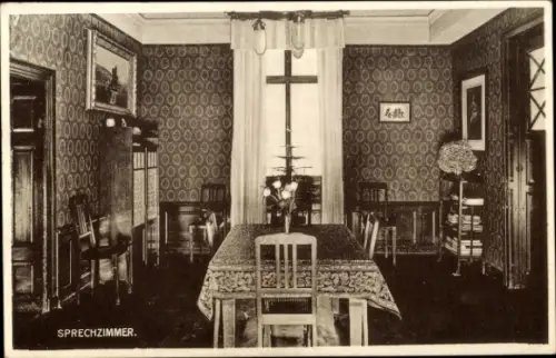 Ak Kassel in Hessen, St. Agnes Haus, Sprechzimmer