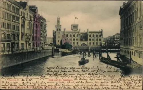 Ak Berlin Mitte, Sparkasse