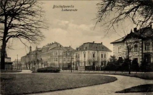 Ak Bischofswerda in Sachsen,  Lutherstraße