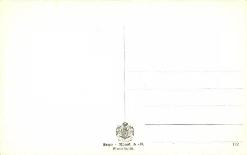 Ak König Gustav V., Prinz Carl Gustaf von Schweden, Portrait