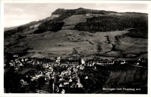 Ak Binningen Kanton Basel Land, Fliegeraufnahme