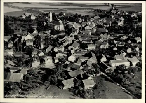 Ak Birnbach bei Pfarrkirchen Bad Birnbach Niederbayern, Luftaufnahme