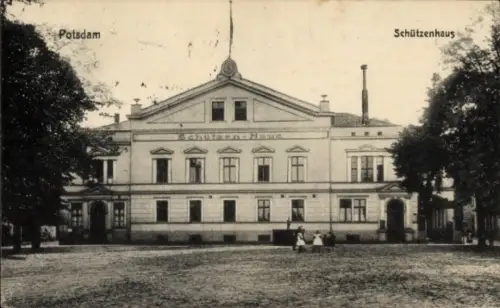 Ak Potsdam in Brandenburg, Schützenhaus, Schützenstraße 27