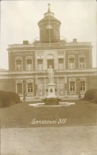Foto Ak Potsdam Sanssouci, Marmorpalais, Neuer Garten