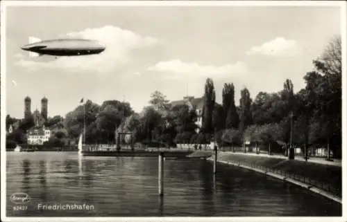 Ak Friedrichshafen am Bodensee, Zeppelin