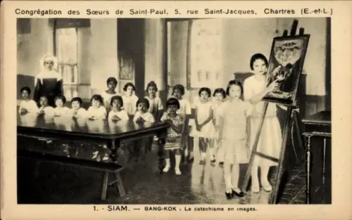 Ak Siam Bangkok Thailand, Schwestern von Sankt Paul
