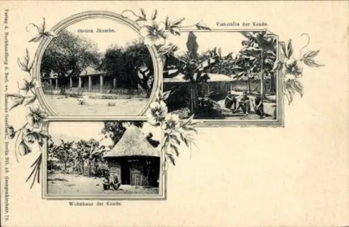 Ak Konde Tansania, Wohnhaus, Viehställe