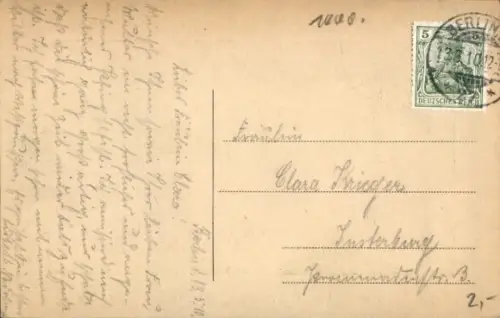 Ak Berlin Mitte, Potsdamer Brücke