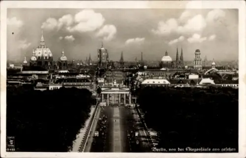 Ak Berlin Mitte, Gesamtansicht, Siegessäule