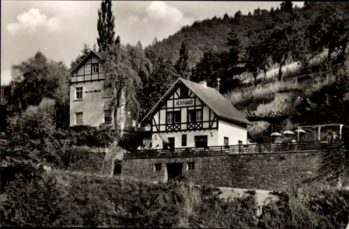 Ak Dernau an der Ahr, Gasthof Ahrklause, Pension Sonnige Terrasse, Dernau a. d. Ahr