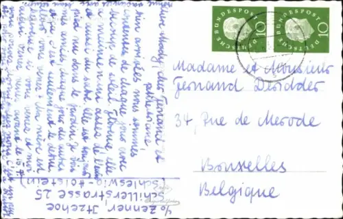 Ak Itzehoe in Holstein, Klosterhof, Kirche