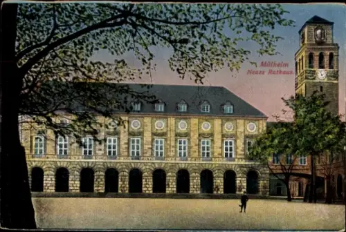 Ak Mülheim an der Ruhr, Neues Rathaus
