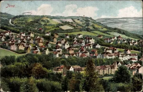 Ak Jena in Thüringen, Gesamtansicht