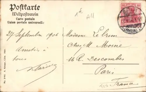 Ak Köln am Rhein, Köln am Rhein, Flussansicht, Schiffe, Brücke, Dom