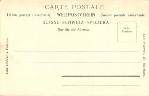 Ak Chillon Lac Léman Kt. Waadt Schweiz, Tellskapelle