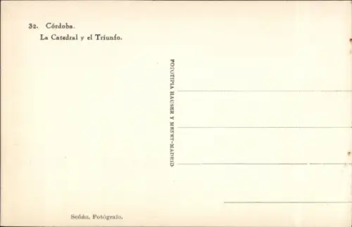 Ak Córdoba Argentinien, Catedral y el Triunfo