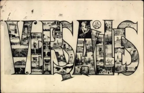 Buchstaben Ak Versailles Yvelines, Kirche, Inneres, Portrait, Gebäude