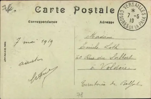 Ak Versailles Yvelines, Trianon Palace