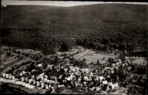 Ak Sulzbach Malsch bei Karlsruhe, Fliegeraufnahme