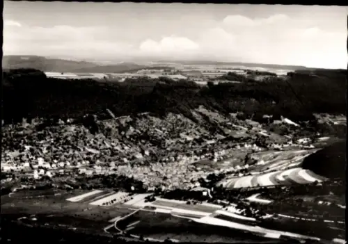 Ak Schneeberg Unterfranken, Fliegeraufnahme