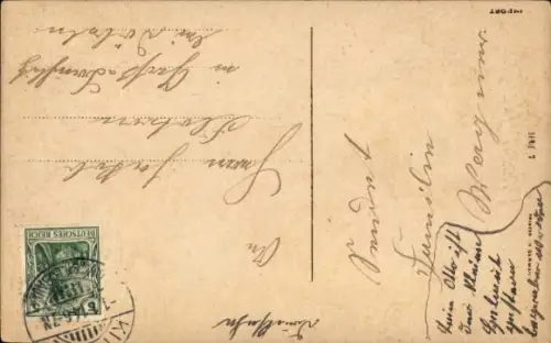 Ak Glückwunsch Neujahr, Engel, Glocken, Nachtwächter