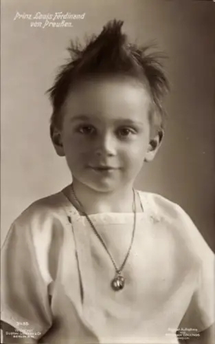 Ak Prinz Louis Ferdinand von Preußen, Liersch 3435, Portrait