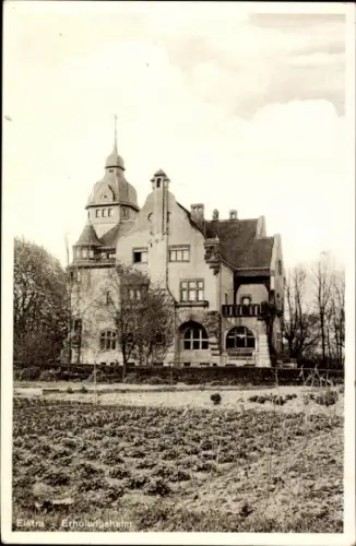 Ak Elstra in der Oberlausitz Sachsen, Erholungsheim