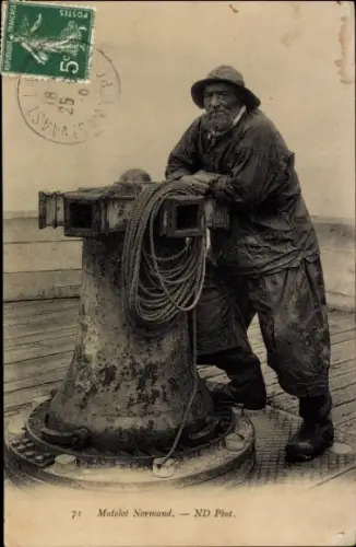 Ak Matelot Normand, Seemann