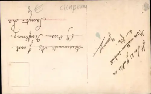 Ak Junge Frau mit Hut, Portrait